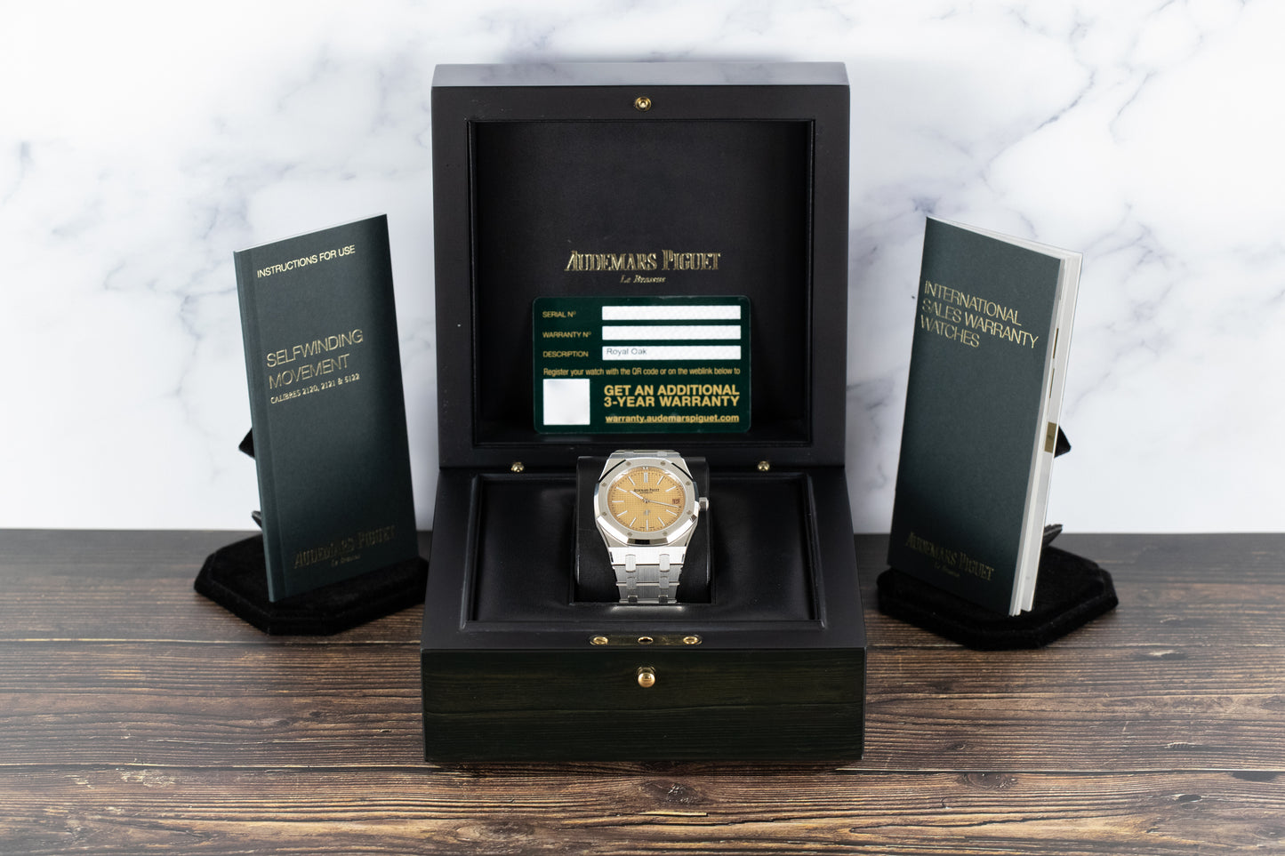 Audemars Piguet 15202BC Royal Oak Jumbo Salmon Dial