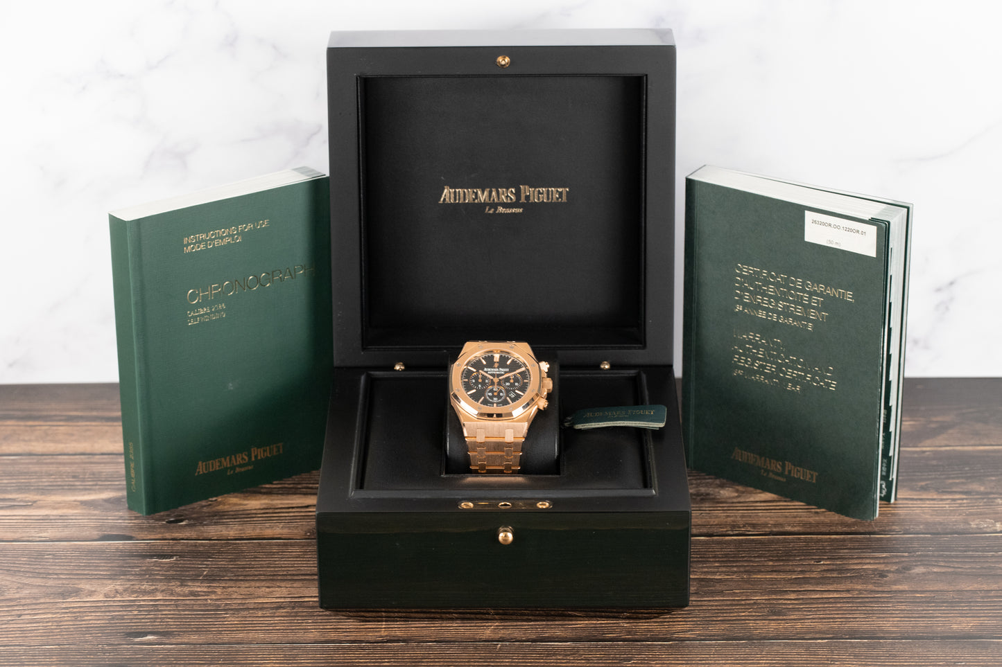Audemars Piguet 26320OR Royal Oak Chronograph Black Dial