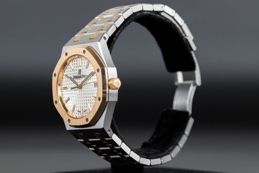 Audemars Piguet 77350SR Royal Oak 34mm White Dial