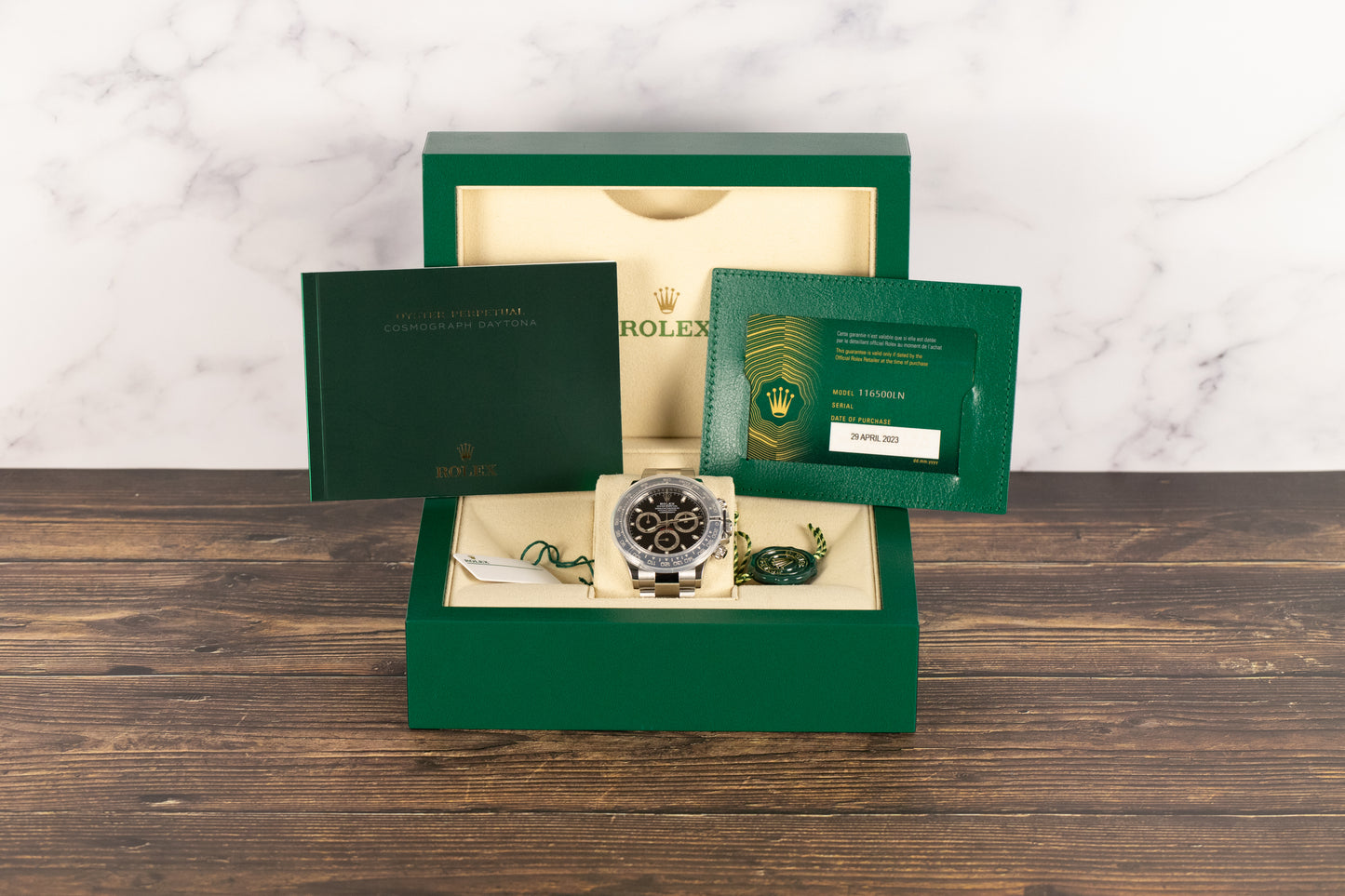 Rolex 116500LN Daytona Ceramic Black Dial