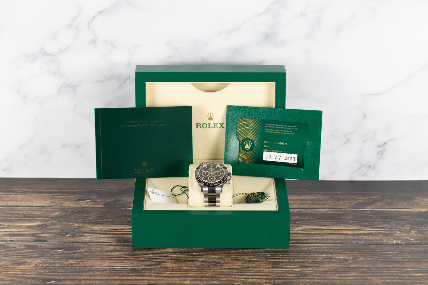 Rolex 116500LN Daytona Ceramic Black Dial