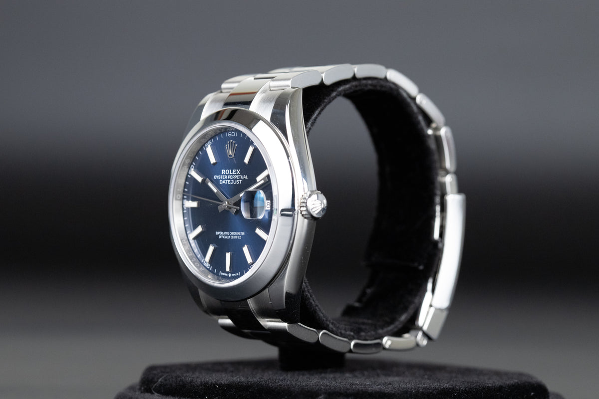 Rolex<br>126300 Datejust 41 Blue Dial