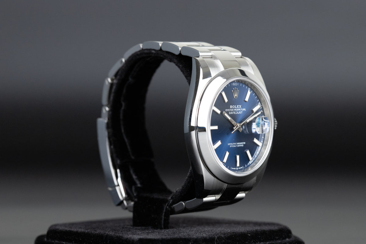 Rolex<br>126300 Datejust 41 Blue Dial