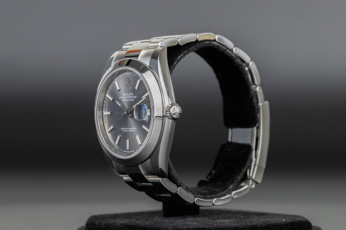 Rolex<br>126300 Datejust 41 Slate Dial