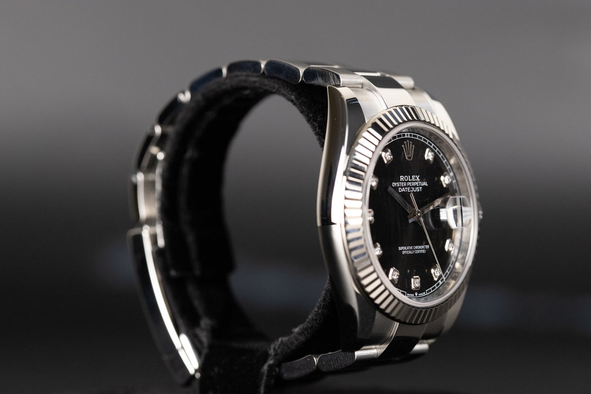 Rolex<br>126334 Datejust 41 Black Diamond Dial