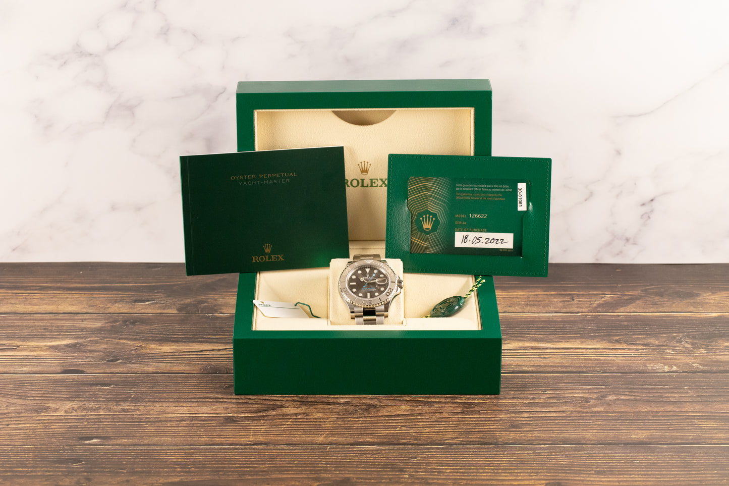 Rolex 126622 Yacht-Master 40 Dark Rhodium Dial