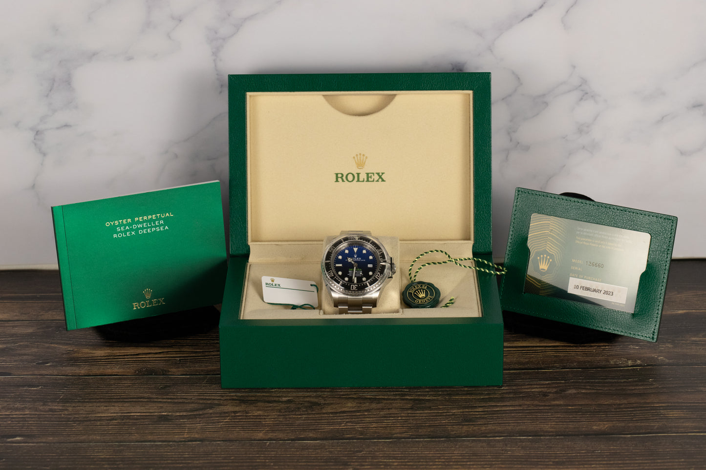 Rolex 126660 Deepsea Sea-Dweller Deep Blue Dial