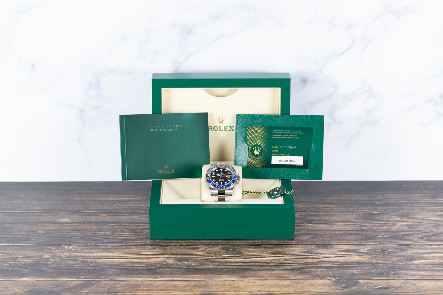 Rolex 126710BLNR GMT Master II 'Batman'