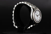 Rolex<br>179384 Datejust 26 White Roman Numeral Dial Diamond Bezel