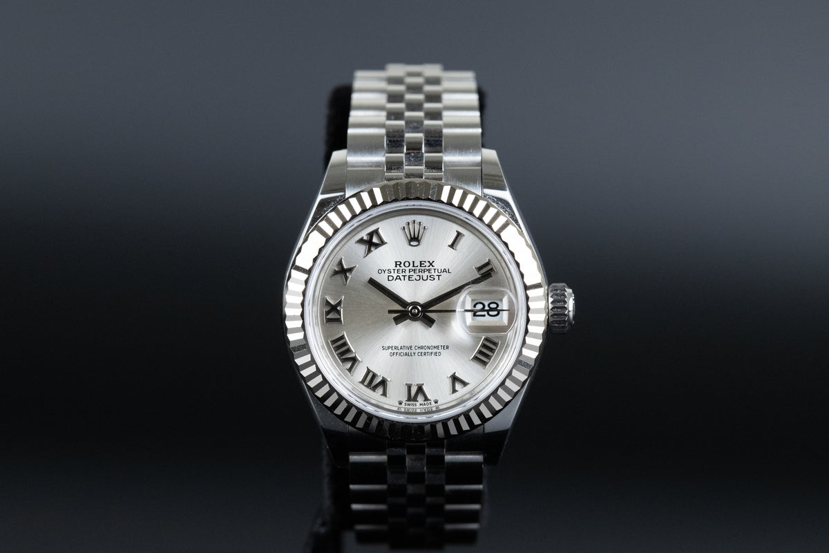 Rolex<br>279174 Datejust 28 Silver Roman Numeral Dial