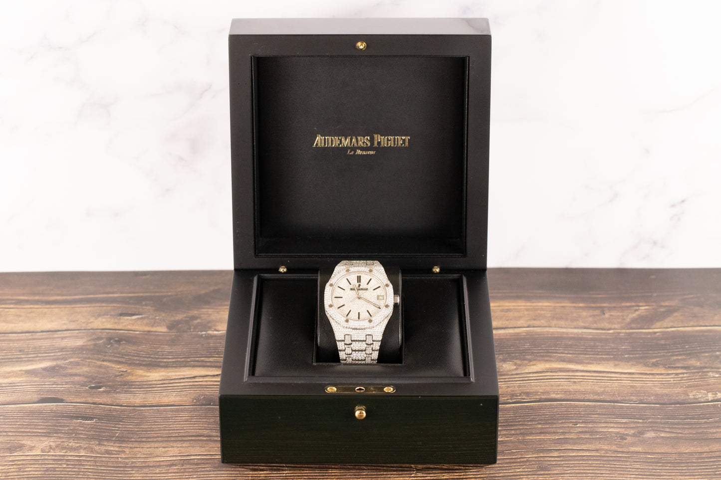 Audemars Piguet 15500ST Royal Oak Custom Diamond