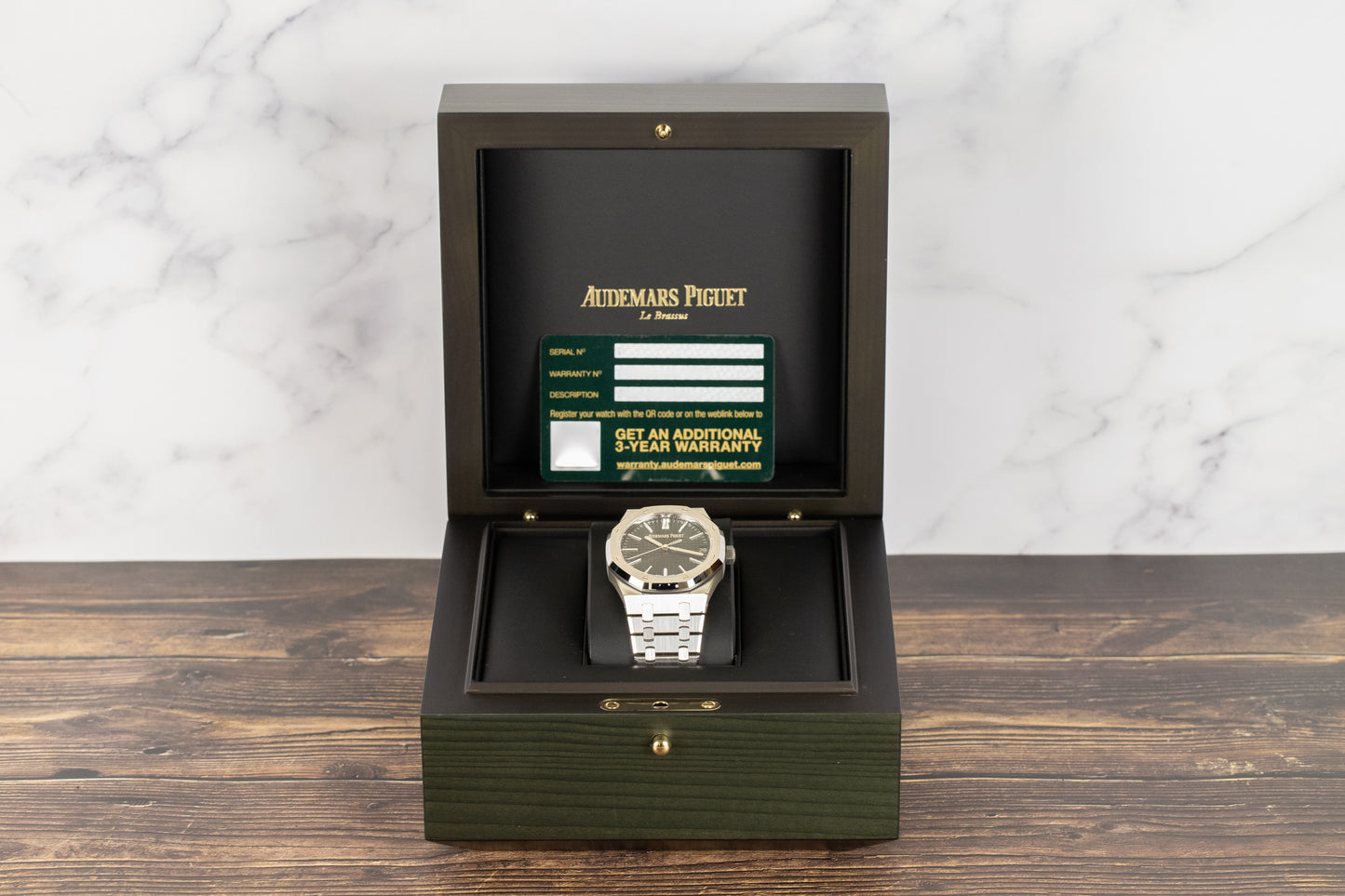 Audemars Piguet 15510ST Royal Oak Green Dial