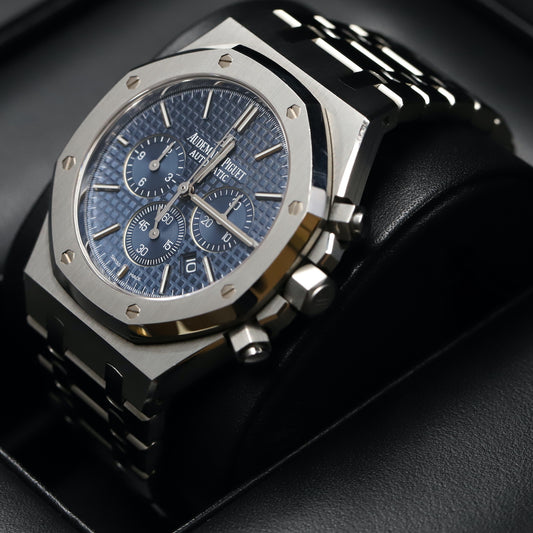 Audemars Piguet<br>26320ST Royal Oak Chronograph Blue Dial