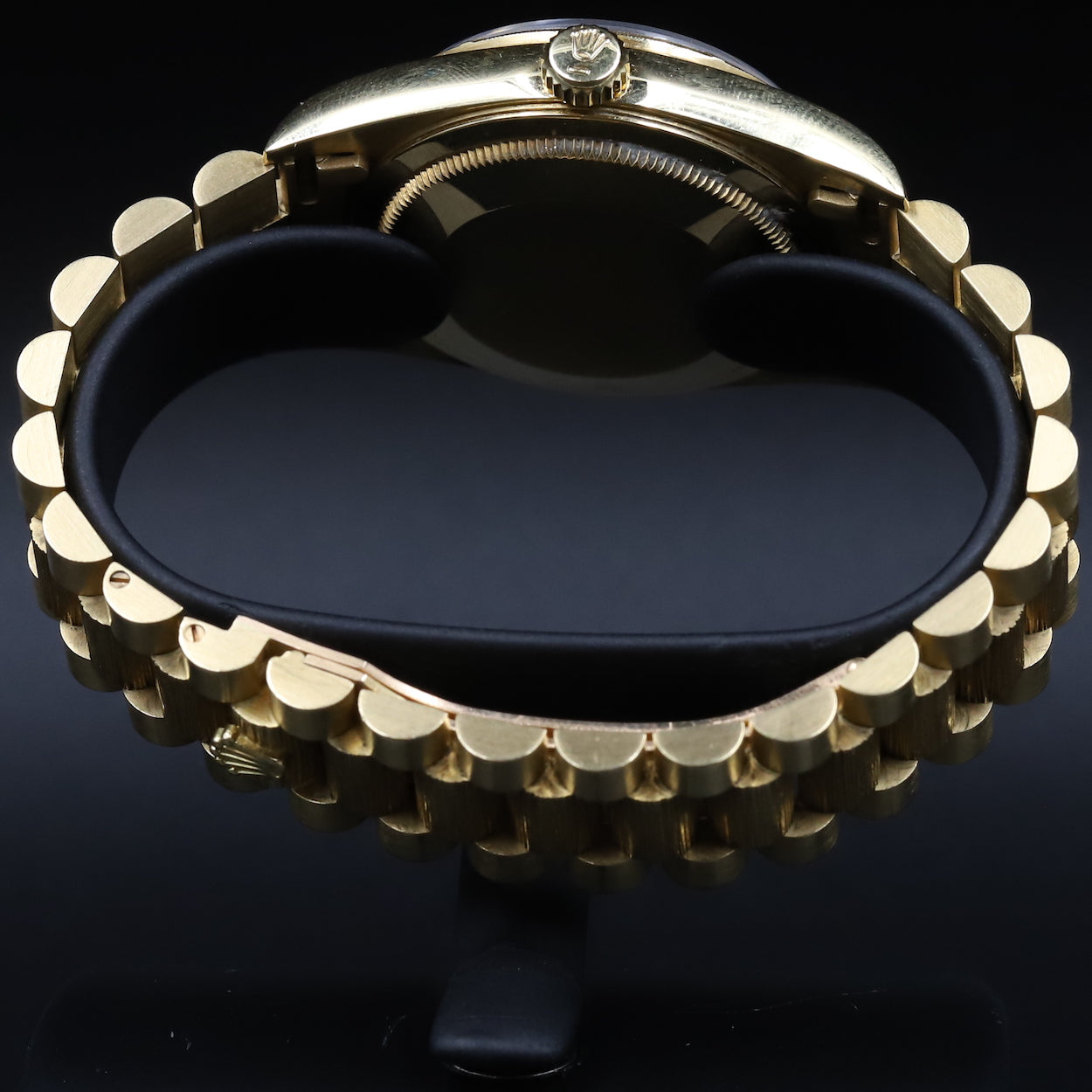 Rolex<br>18248 DayDate 36 Champagne Diamond Dial Bark Double Quickset