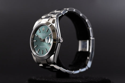 Rolex 126300 Datejust 41 Mint Green Dial
