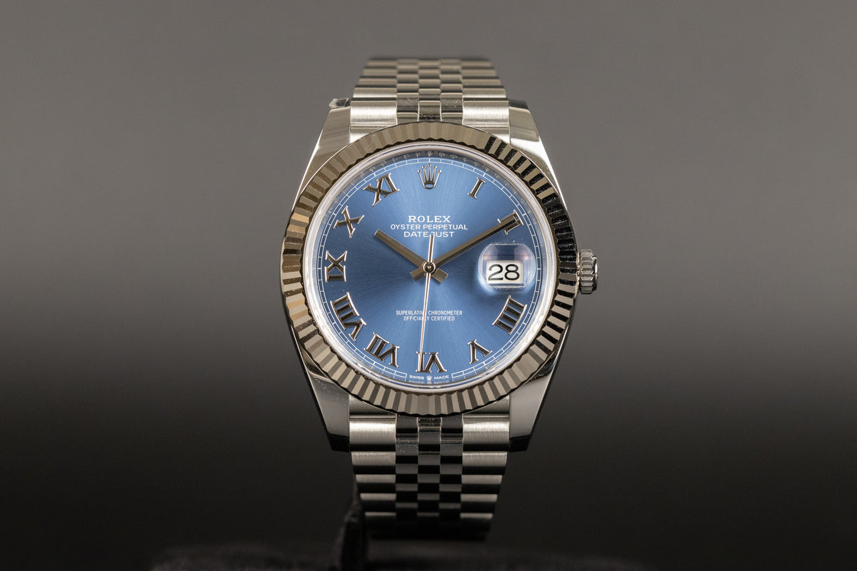 Rolex<br>126334 Datejust 41 Azzurro Blue Dial