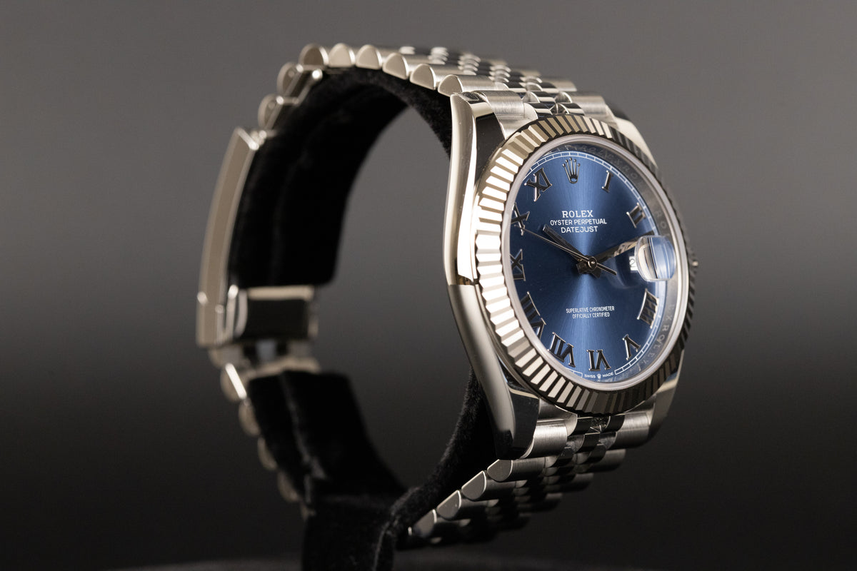 Rolex<br>126334 Datejust 41 Azzurro Blue Dial