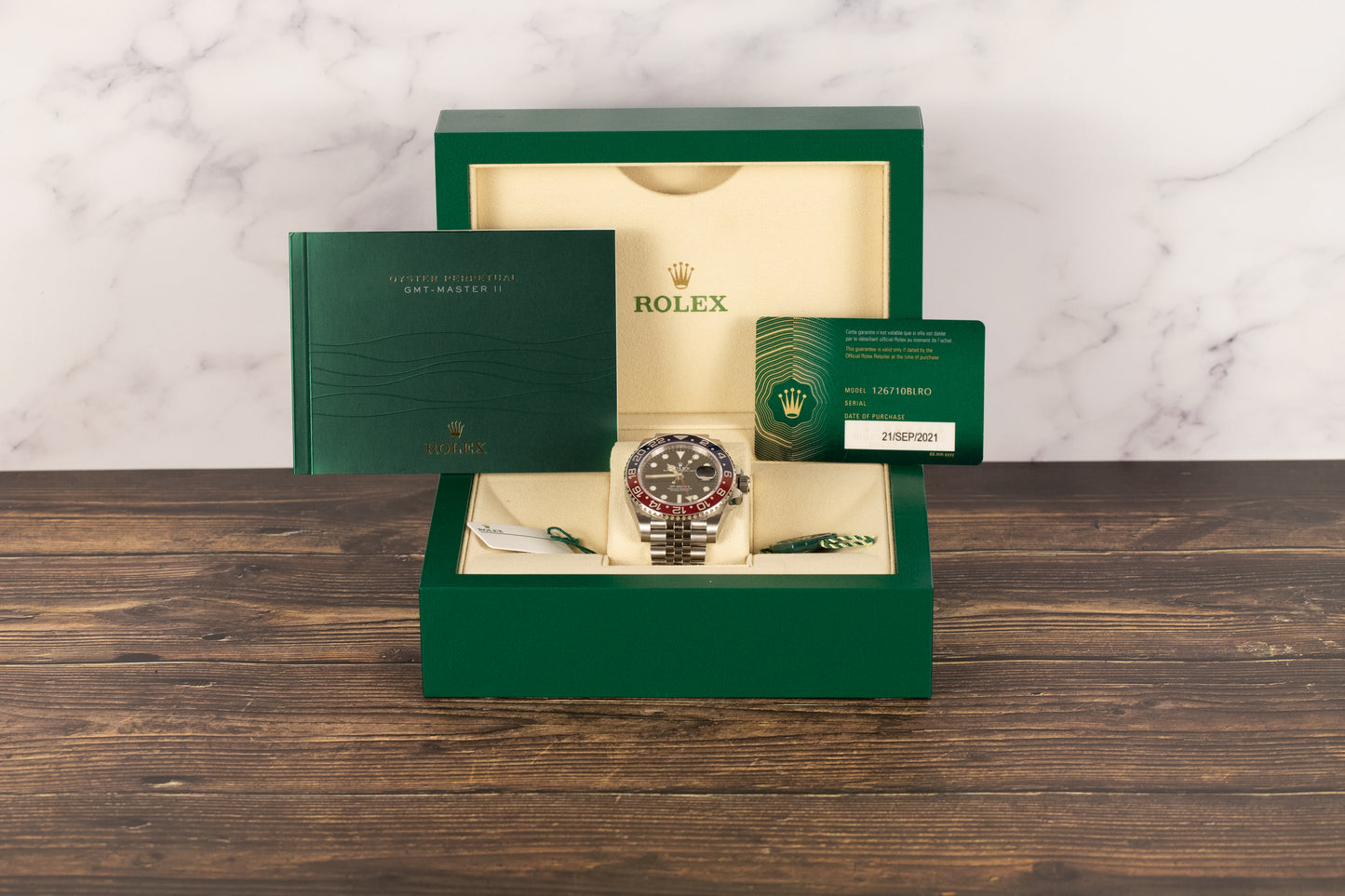 Rolex 126710BLRO GMT Master II 'Pepsi'