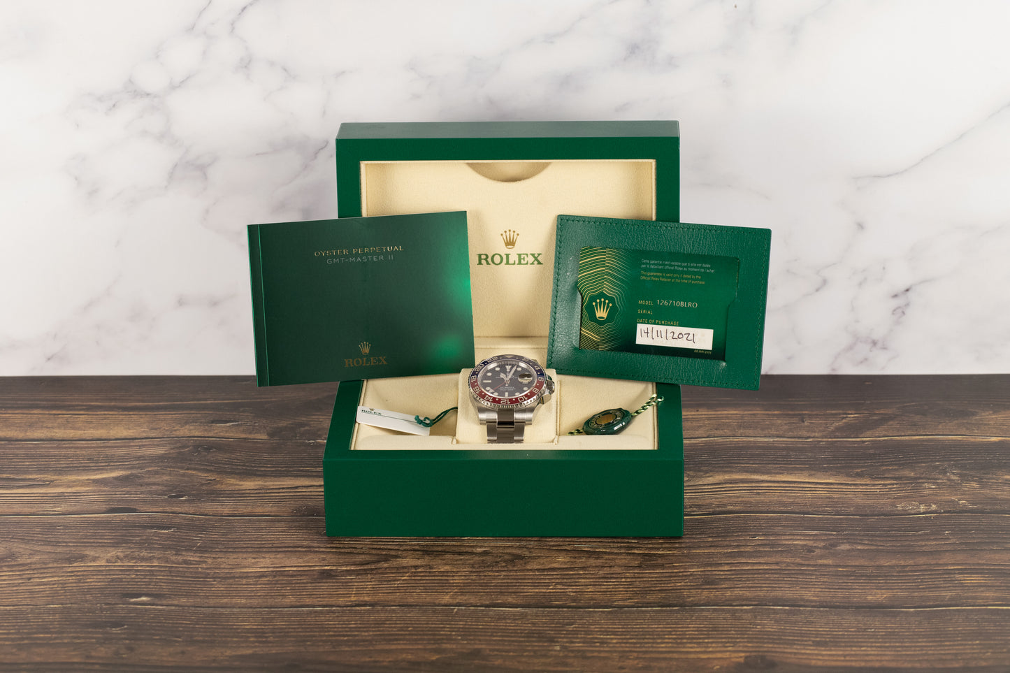 Rolex 126710BLRO GMT Master II 'Pepsi'