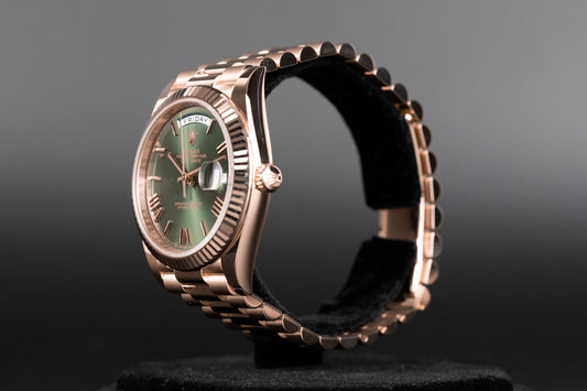 Rolex<br>228235 DayDate 40 Olive Green Dial