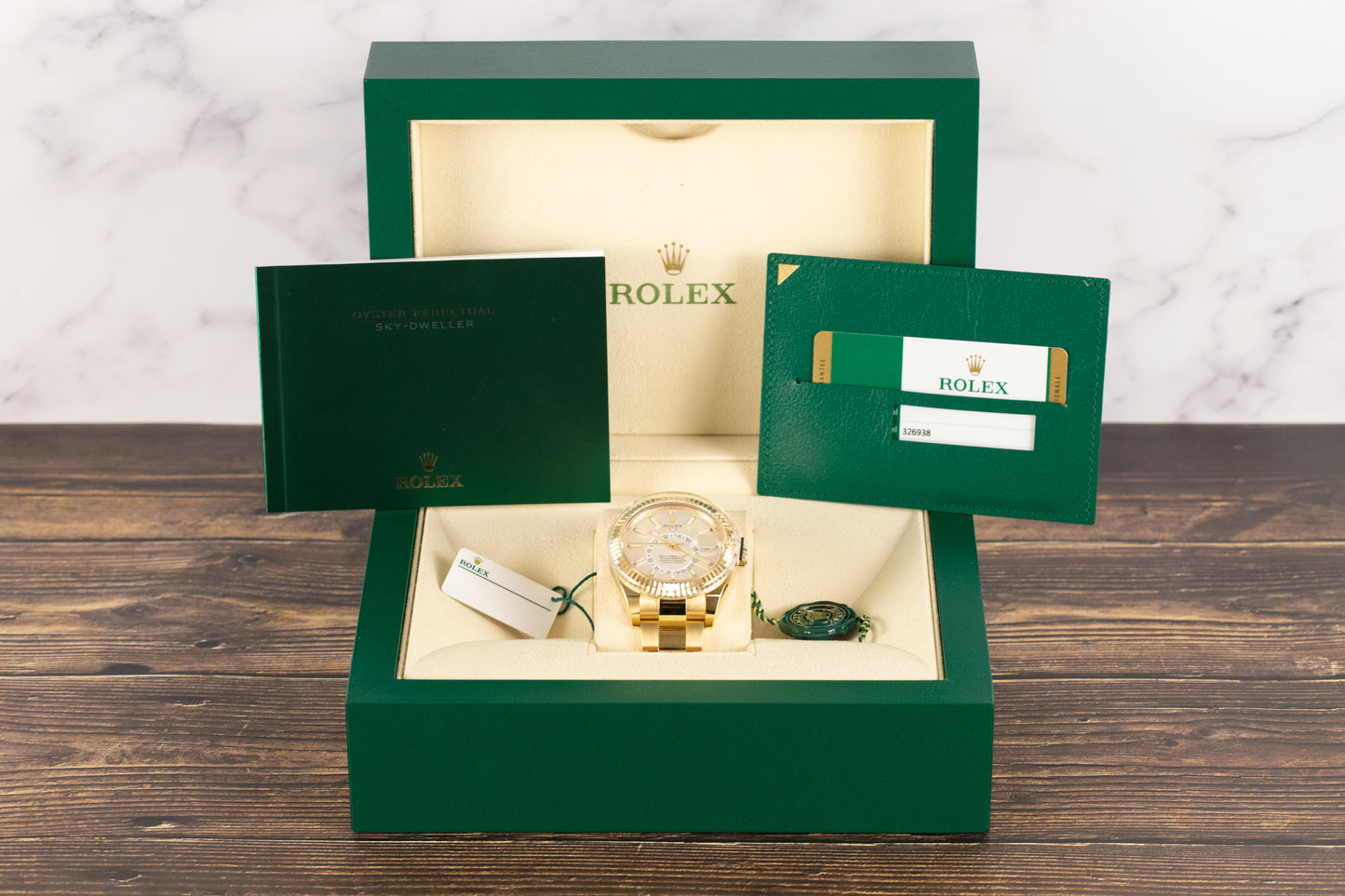 Rolex 326938 Sky-Dweller White Dial