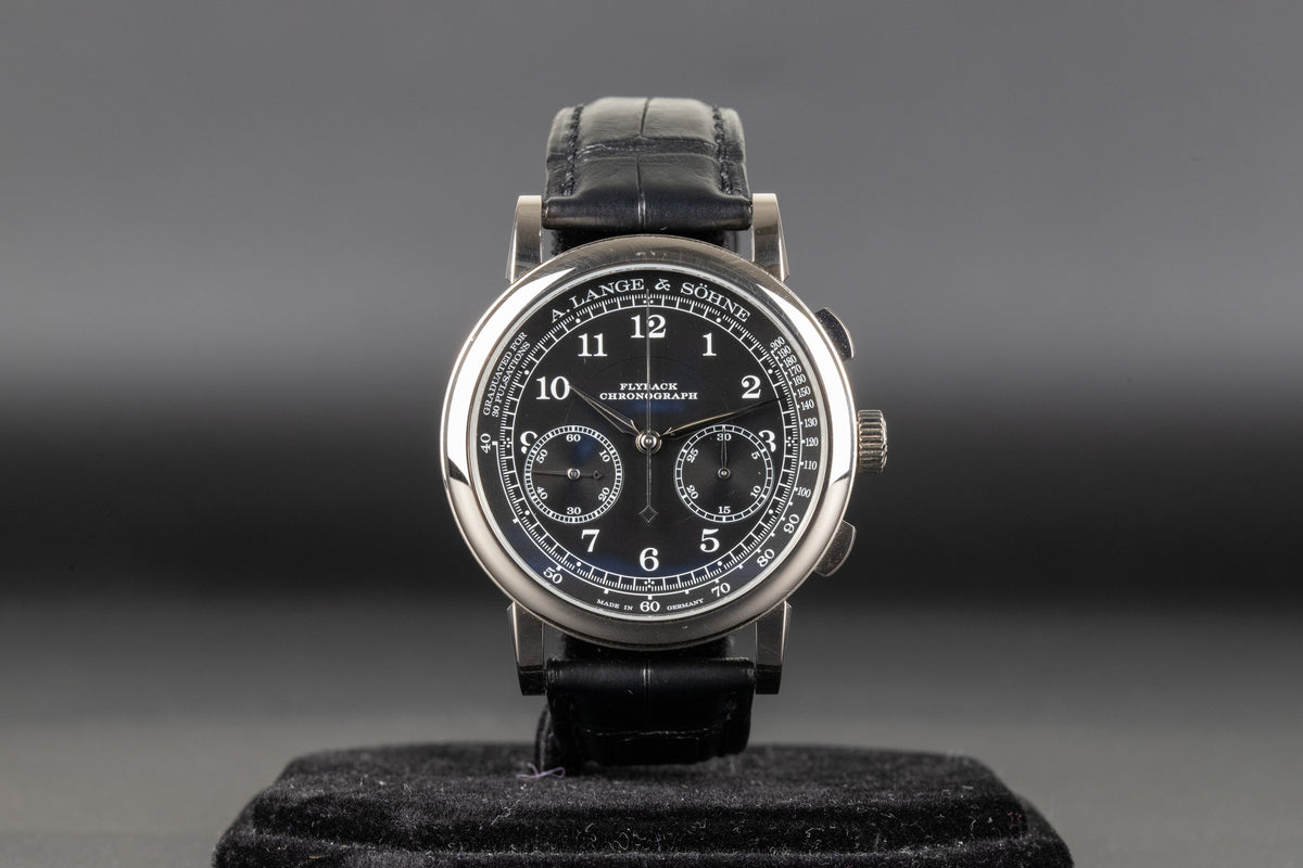 A. Lange & Söhne<br>1815 Chronograph 414.028 Black Dial
