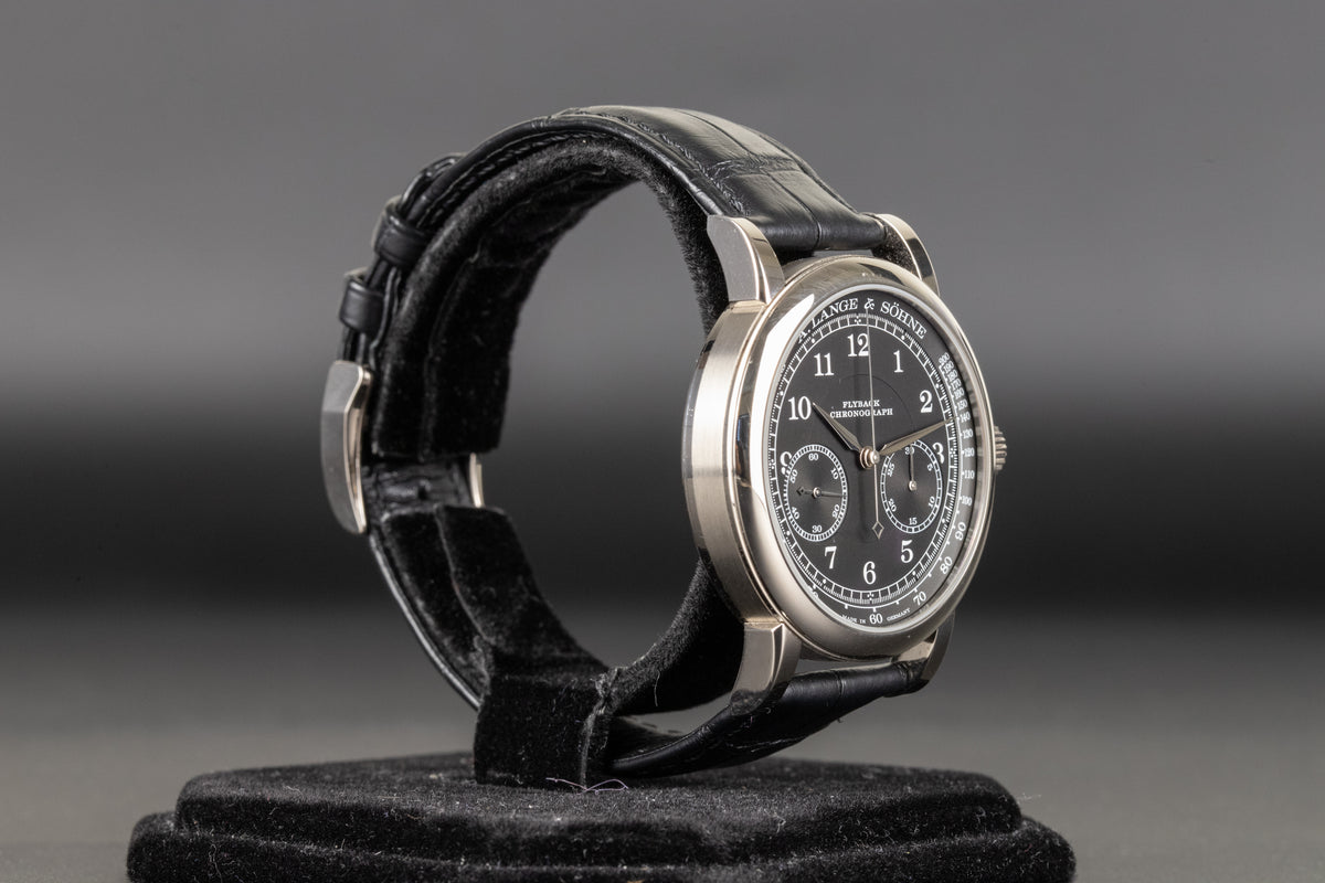A. Lange & Söhne<br>1815 Chronograph 414.028 Black Dial