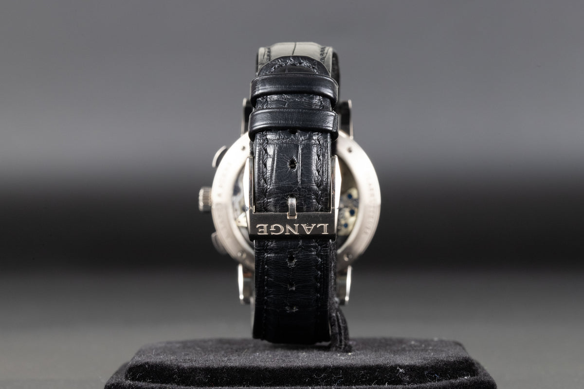 A. Lange & Söhne<br>1815 Chronograph 414.028 Black Dial