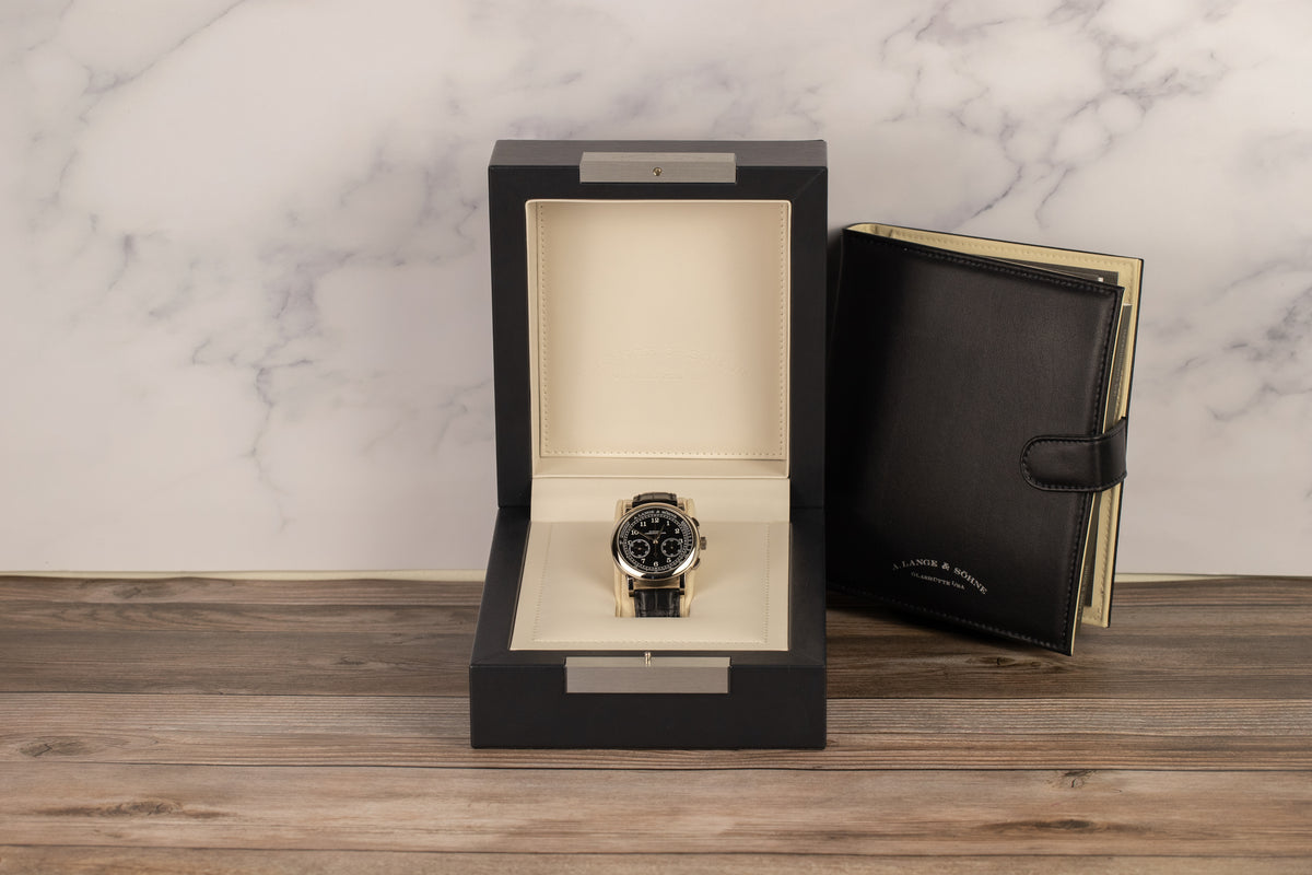 A. Lange & Söhne<br>1815 Chronograph 414.028 Black Dial
