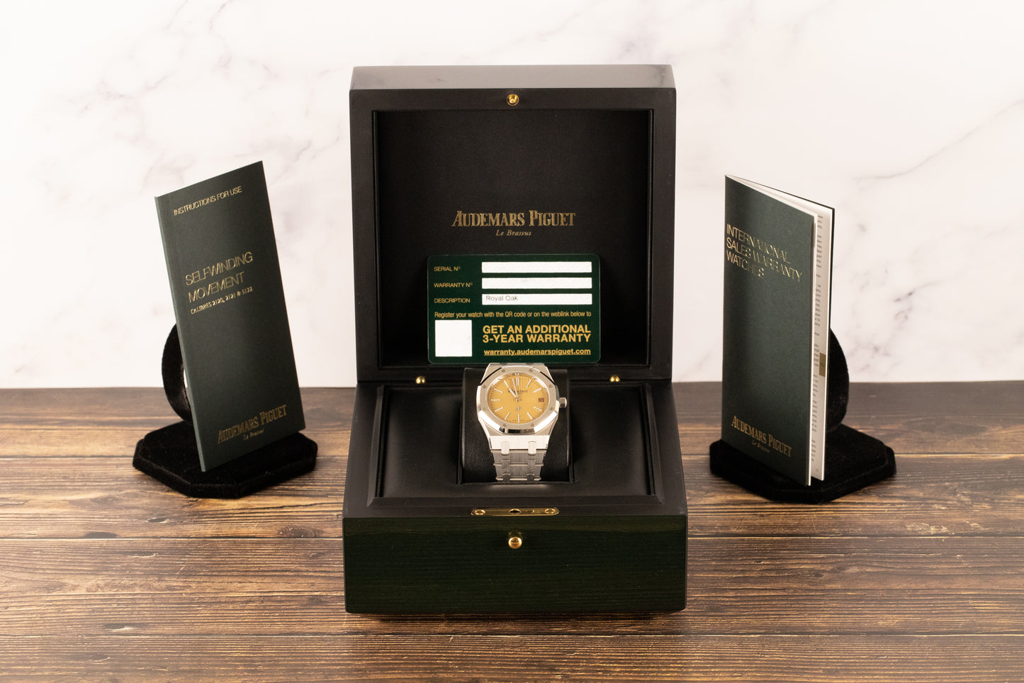 Audemars Piguet 15202BC Royal Oak Jumbo Salmon Dial