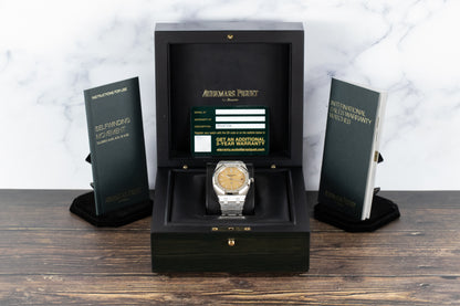 Audemars Piguet 15202BC Royal Oak Jumbo Salmon Dial