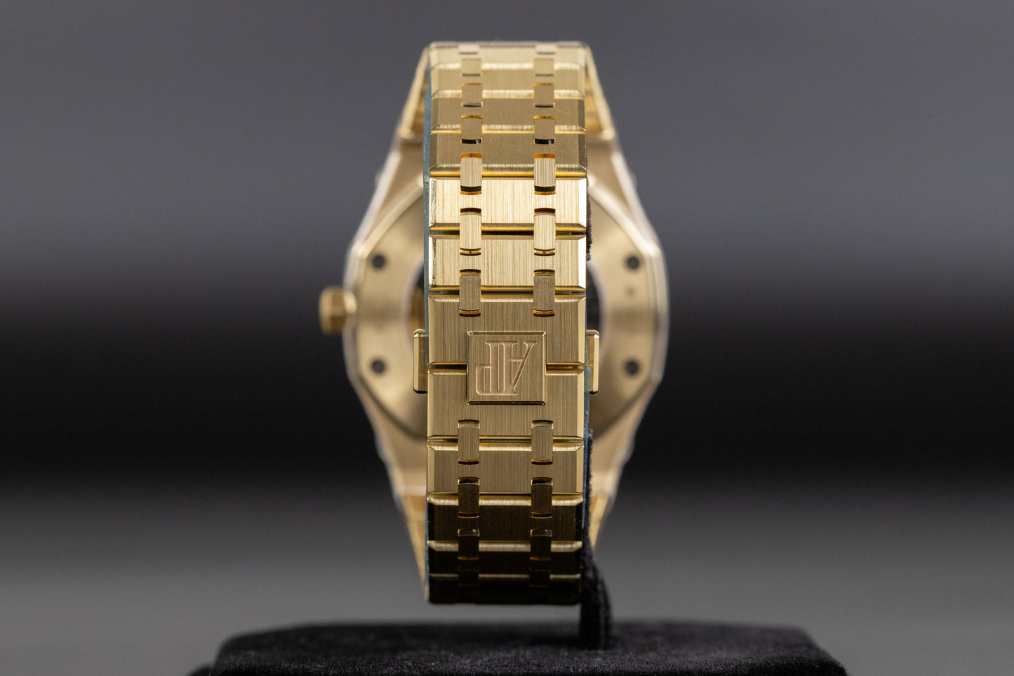 Audemars Piguet 15407BA Royal Oak New Yellow Gold Novelty Openworked