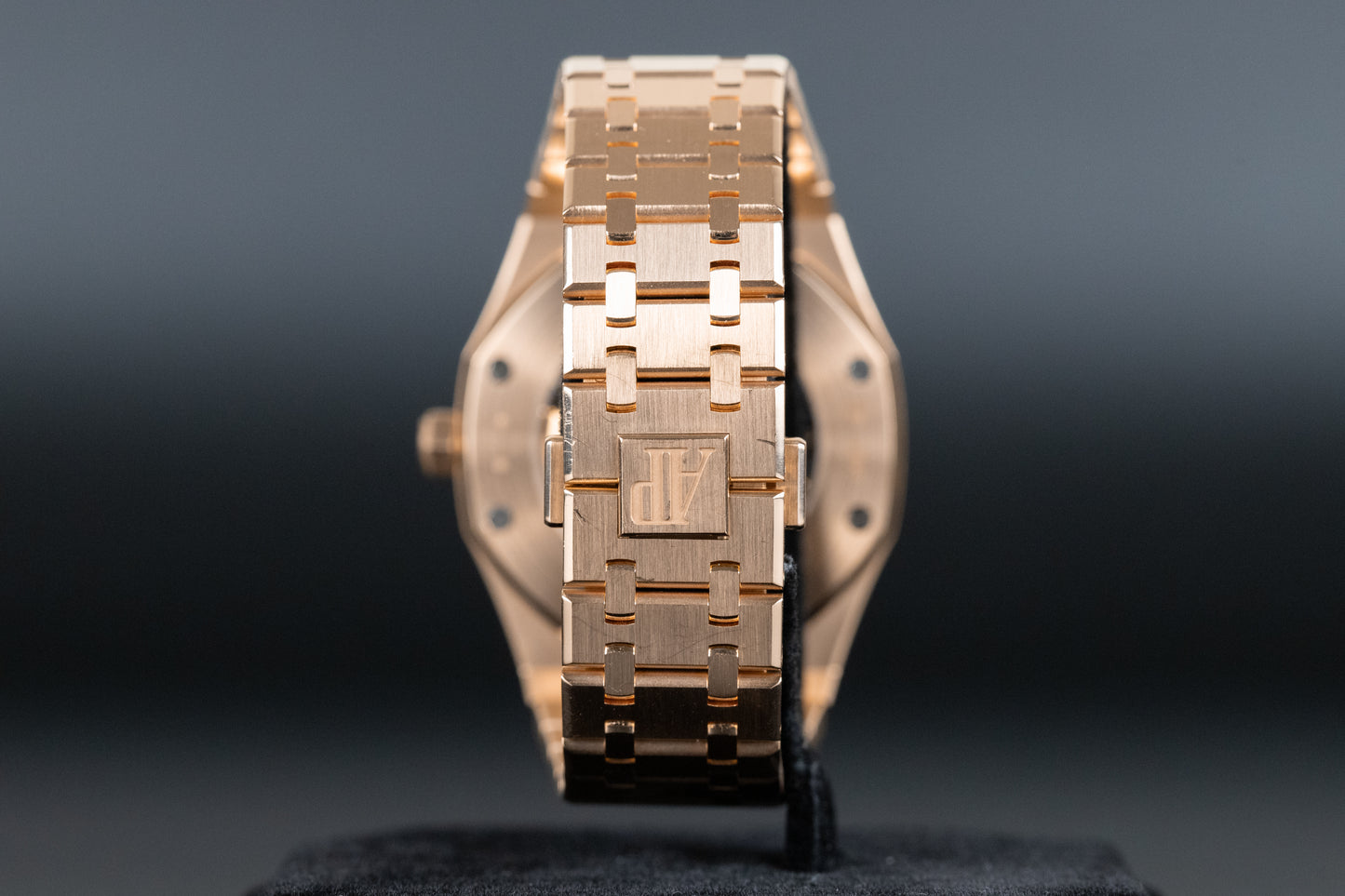 Audemars Piguet 15412OR Royal Oak Double Balance Wheel Openworked Factory Baguette Bezel