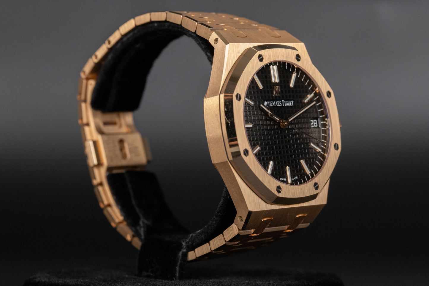 Audemars Piguet 15500OR Royal Oak Black Dial