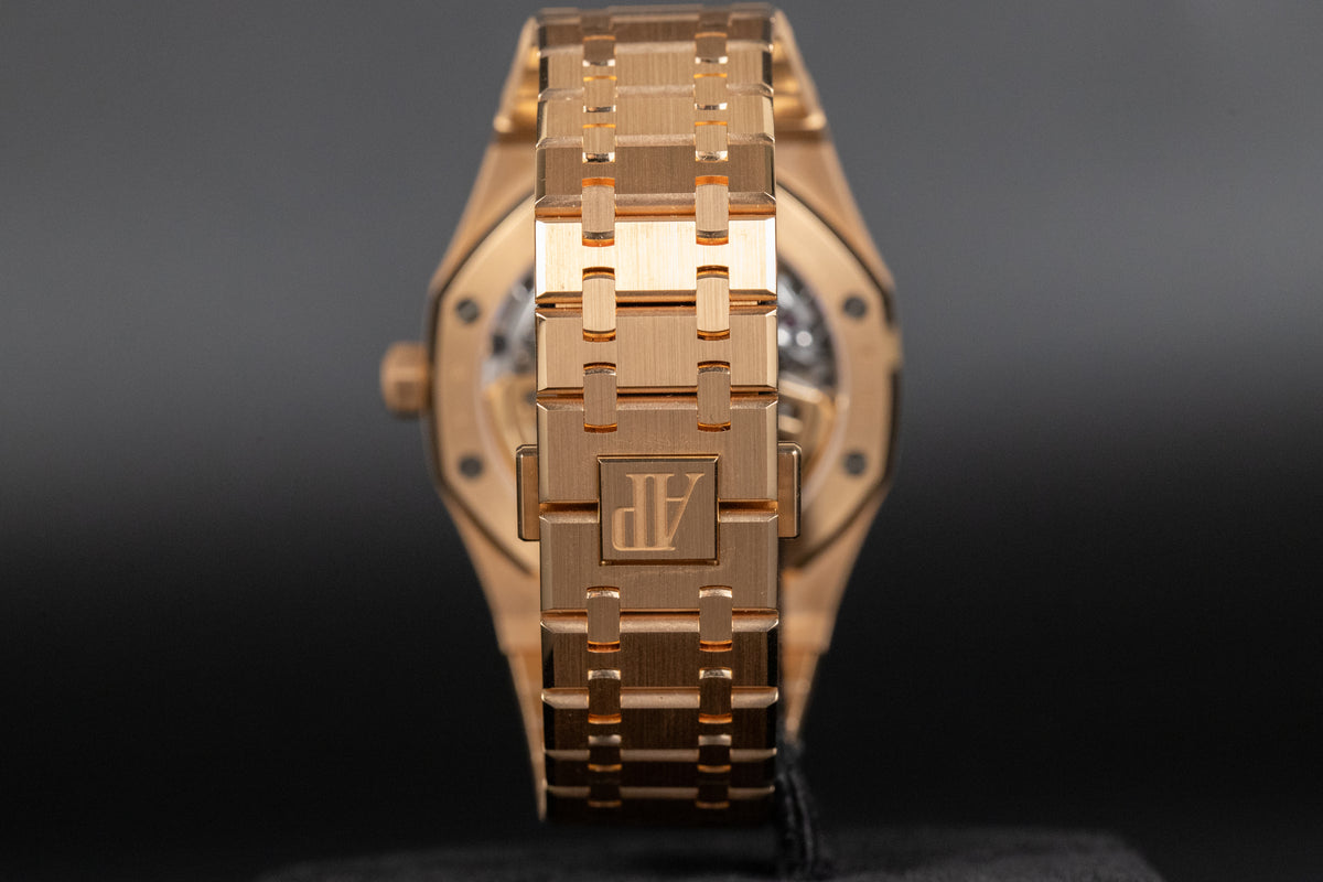 Audemars Piguet<br>15500OR Royal Oak Black Dial