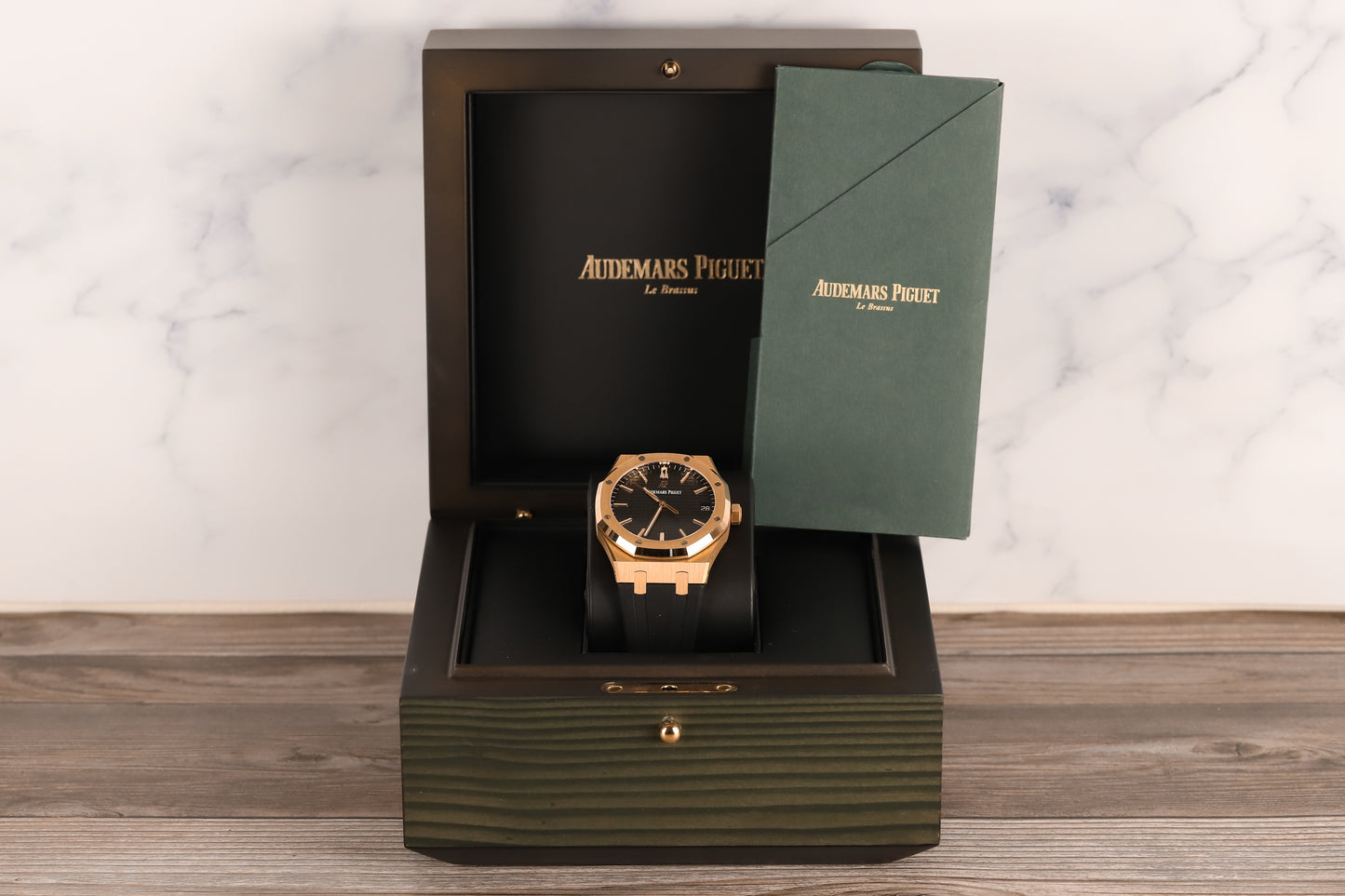 Audemars Piguet 15500OR Royal Oak Black Dial