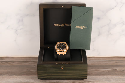 Audemars Piguet 15500OR Royal Oak Black Dial