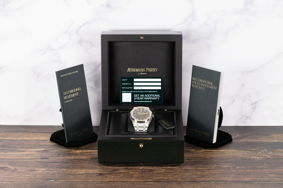 Audemars Piguet<br>15500ST Royal Oak Black Dial