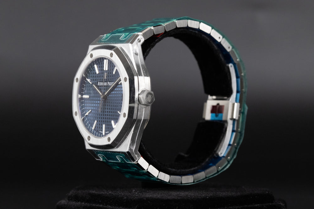 Audemars Piguet<br>15500ST Royal Oak Blue Dial