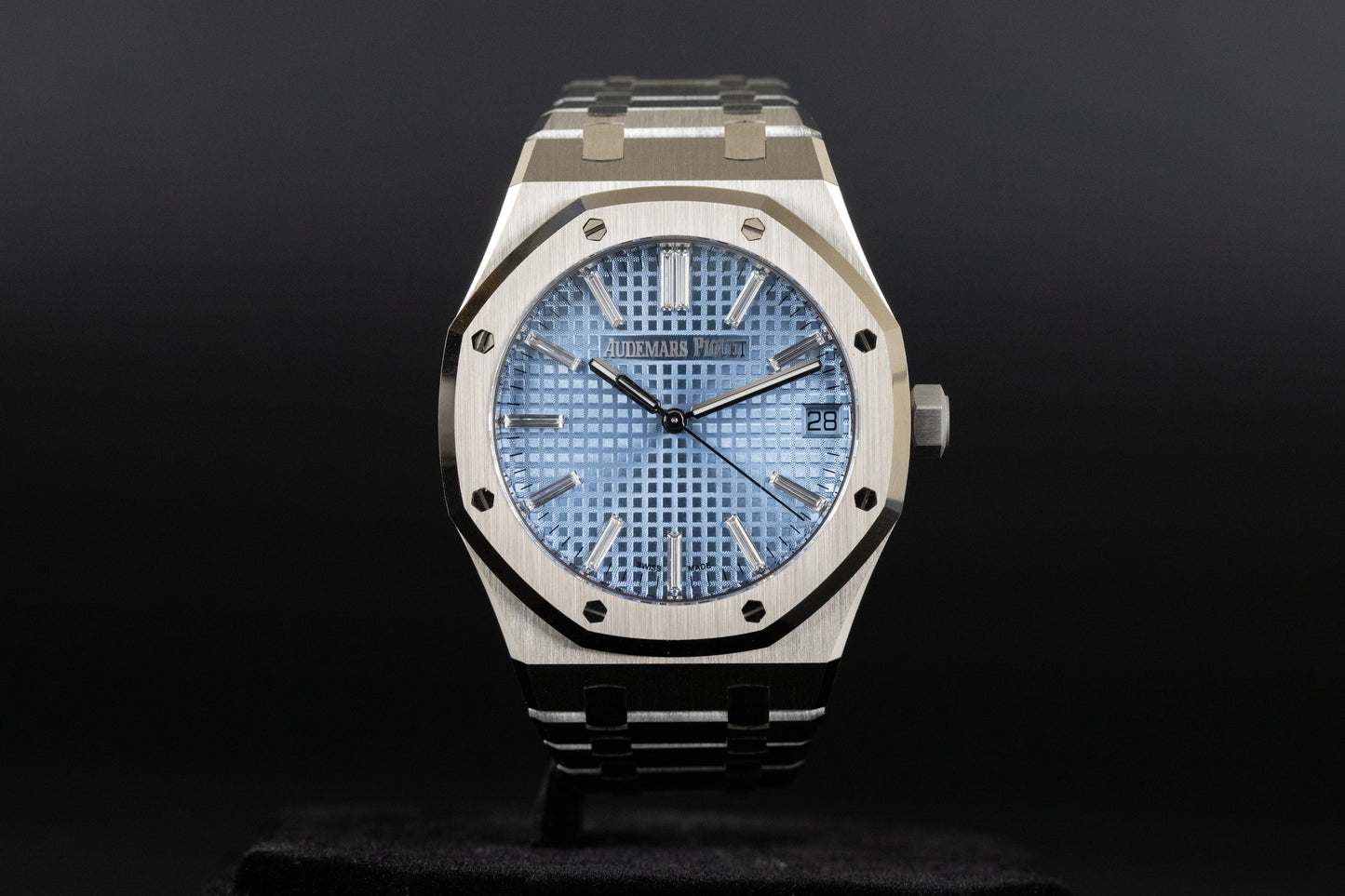Audemars Piguet 15510BC Royal Oak Ice Blue Diamond Dial Limited Edition of 100