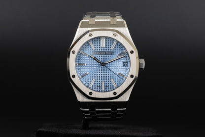 Audemars Piguet 15510BC Royal Oak Ice Blue Diamond Dial Limited Edition of 100