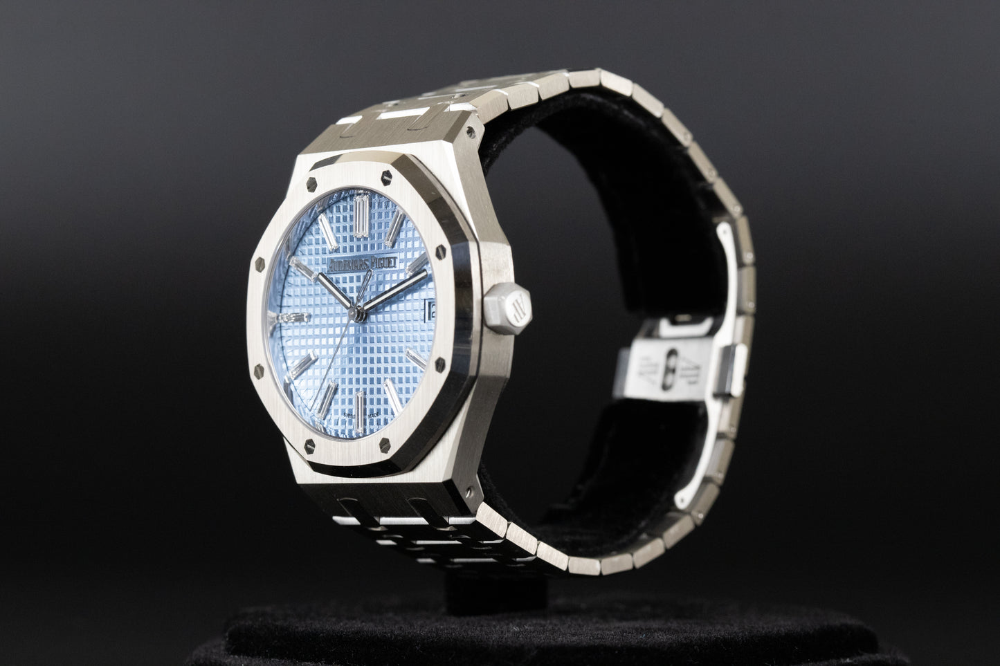 Audemars Piguet 15510BC Royal Oak Ice Blue Diamond Dial Limited Edition of 100
