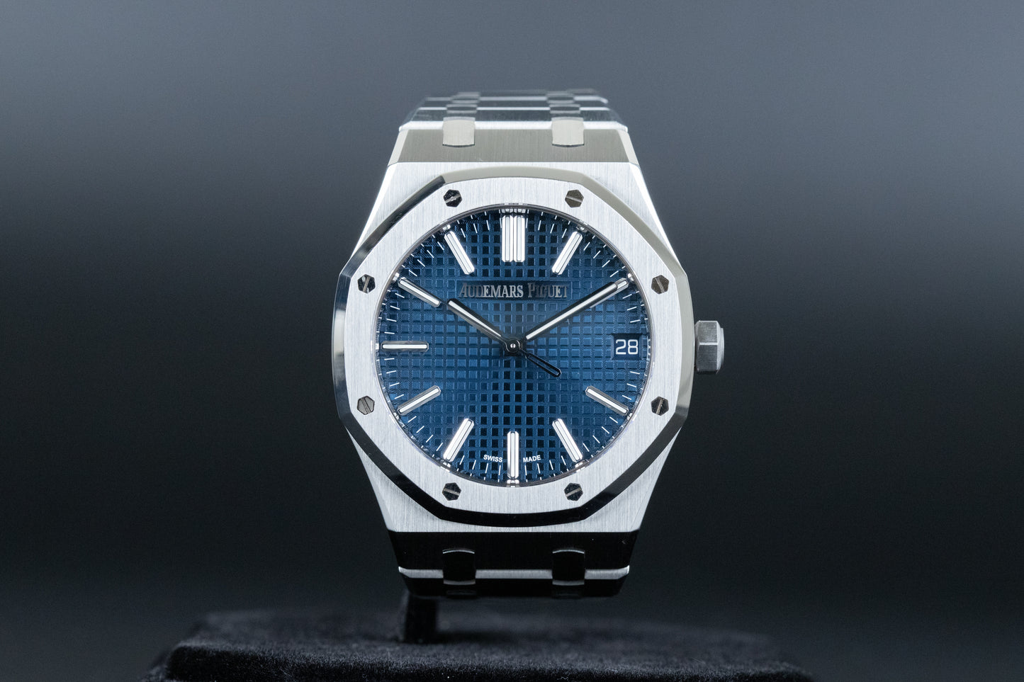 Audemars Piguet 15510ST Royal Oak Blue Dial 50th Anniversary