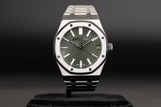 Audemars Piguet 15510ST Royal Oak Green Dial
