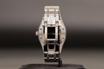 Audemars Piguet 77451BC Royal Oak Blue Dial Diamond Bezel