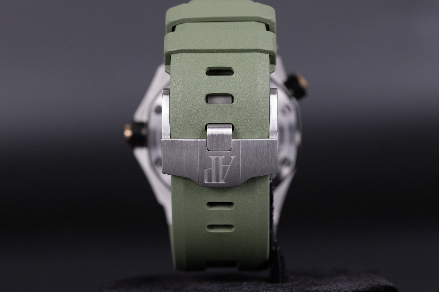 Audemars Piguet 15720ST Royal Oak Offshore Diver Green Dial