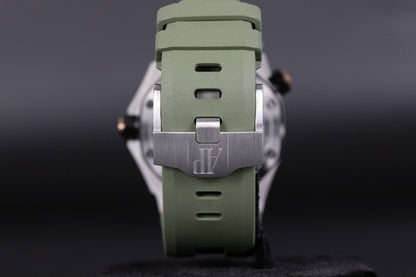 Audemars Piguet 15720ST Royal Oak Offshore Diver Green Dial