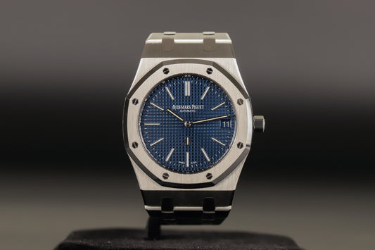 Audemars Piguet 16202ST Royal Oak Jumbo Blue Dial