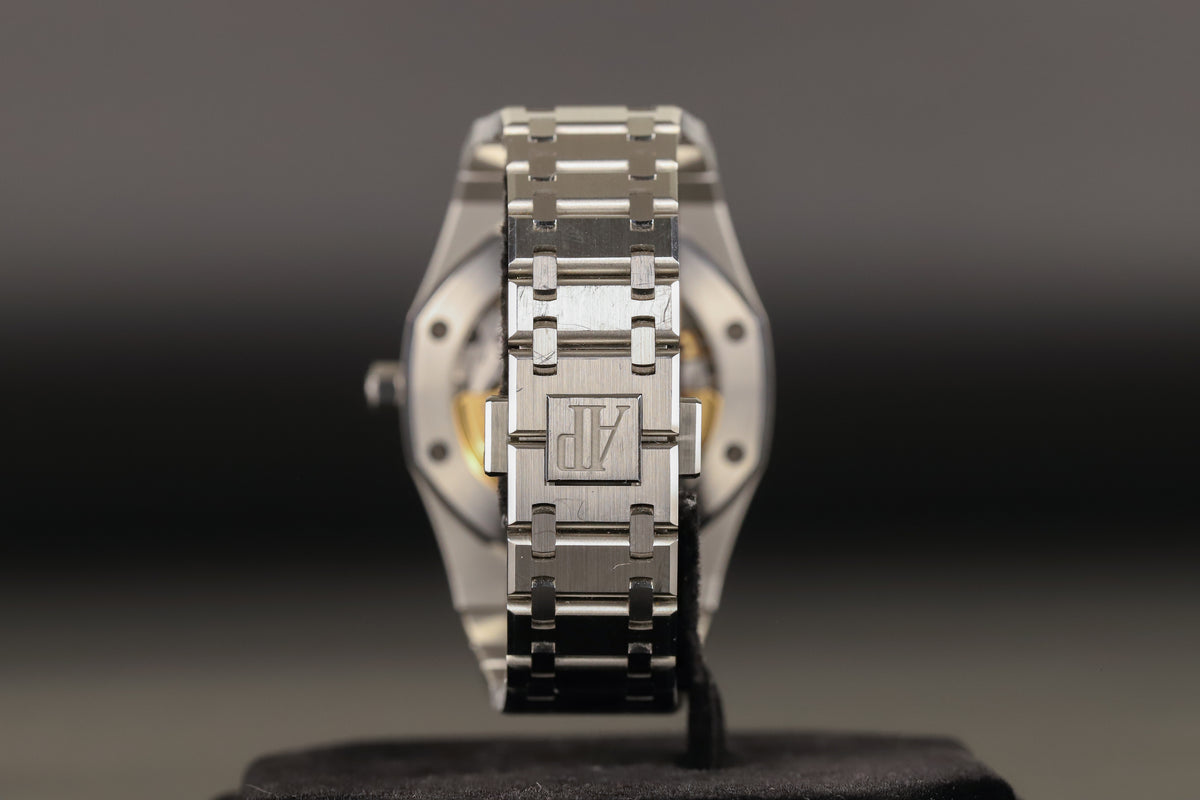 Audemars Piguet<br>16202ST Royal Oak Jumbo Blue Dial