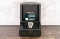 Audemars Piguet<br>16202ST Royal Oak Jumbo Blue Dial